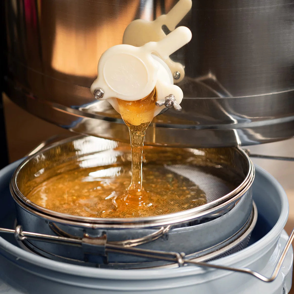 Stainless Steel Honey Double Strainer