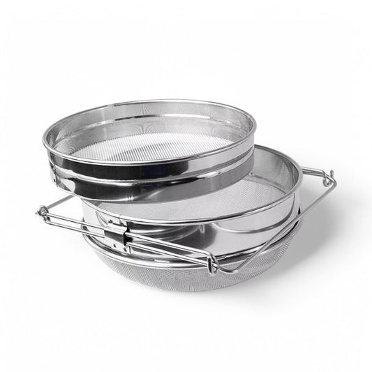 Stainless Steel Honey Double Strainer