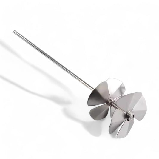 Stainless Steel Honey Mixer - Fan Type