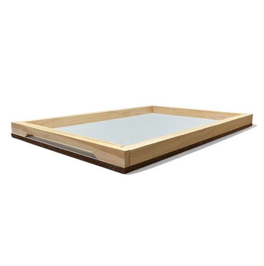 Unassembled Weathertex Bottom Board with Risers