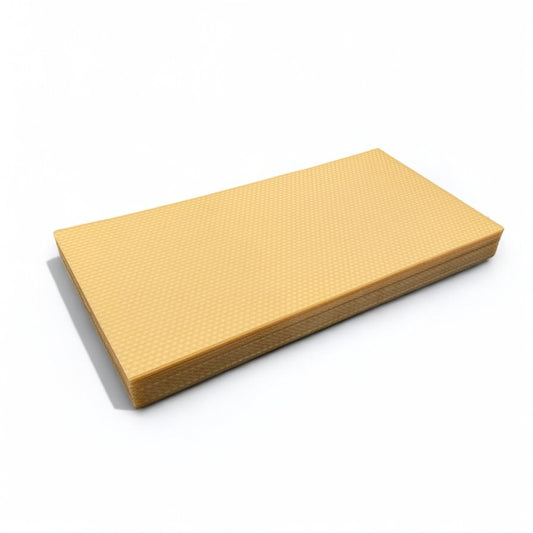 Full Depth Beeswax Foundation Sheet - Heavy Brood 140pk