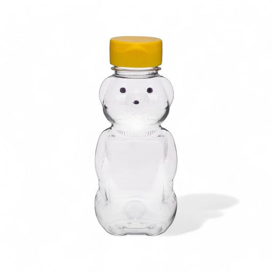 280mL Plastic Teddy Bear Jar