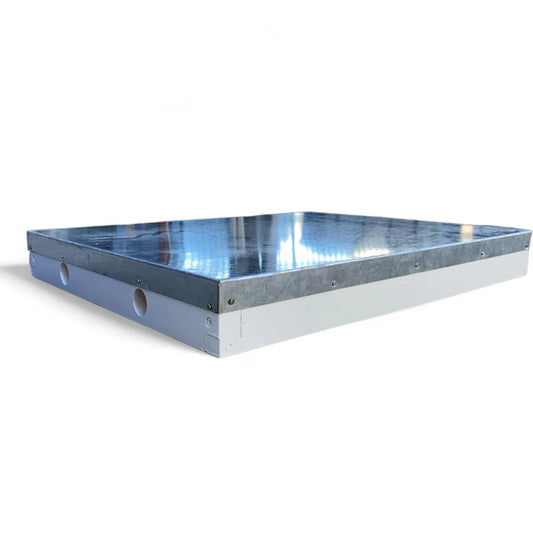 Premium Lid (Wax Dipped & Painted) with Metal Cover - 10 Frame